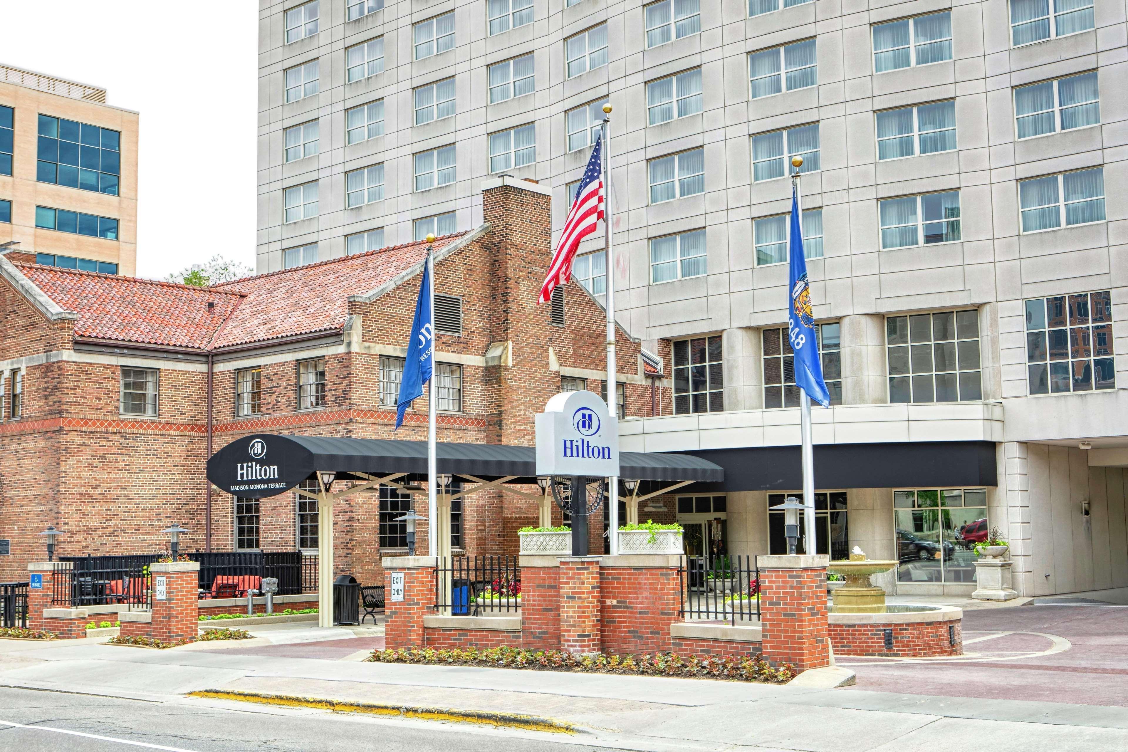 Hilton Madison Monona Terrace Hotel Buitenkant foto